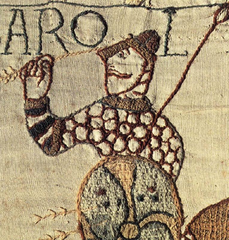 unknow artist Details of King Harold falls in battle